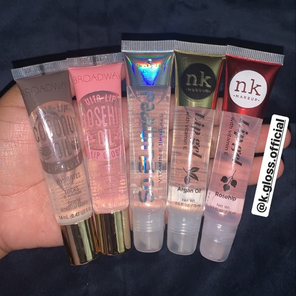 Makeup | Clear Lip Glosses Set Of 5 